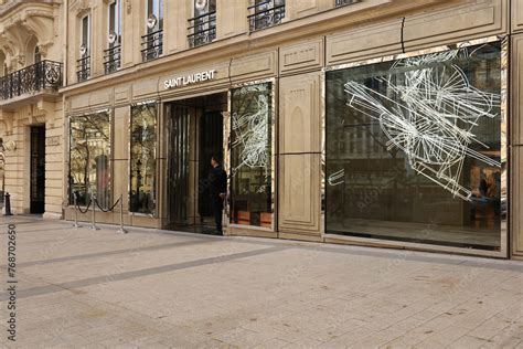 yves saint laurent store in paris|Saint Laurent flagship store Paris.